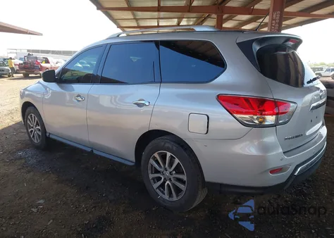 2016 Nissan Pathfinder Platinum/S/Sl/Sv из США, поврежденный, VIN 5N1AR2MNXGC616210